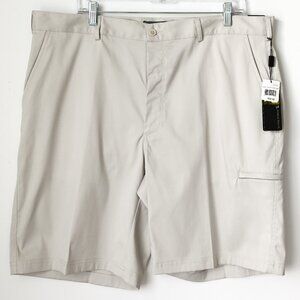 PEBBLE BEACH Beige Men's Performance Golf Shorts - Size 40 - NWT